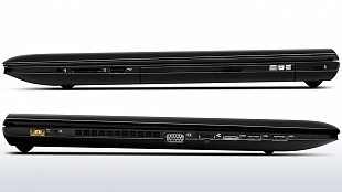 Ноутбук Lenovo G7080 [80FF00DQRK] black 17.3'' HD+ i3-5020U/4Gb/1Tb/DVDRW/W10