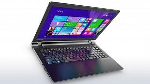 Ноутбук Lenovo IdeaPad 100-15 [80MJ009SRK] black 15.6" HD Cel N2840/2Gb/250Gb/noDVD/W8.1